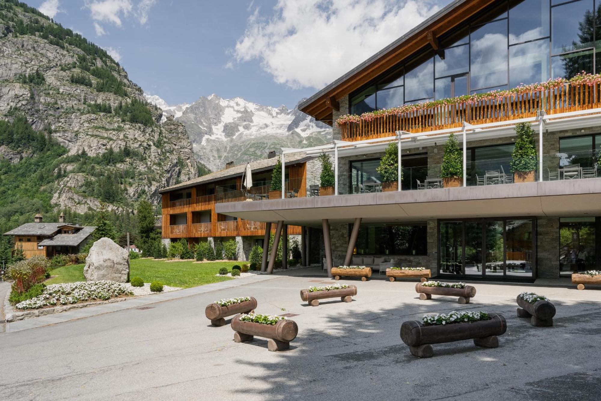 Grand Hotel Courmayeur Mont Blanc Extérieur photo